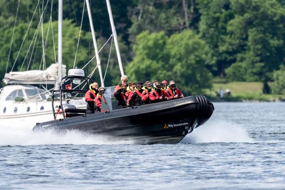 Stockholm: 2-Hour RIB Speed Boat Tour of the Archipelago - Thrill of the Speedboat