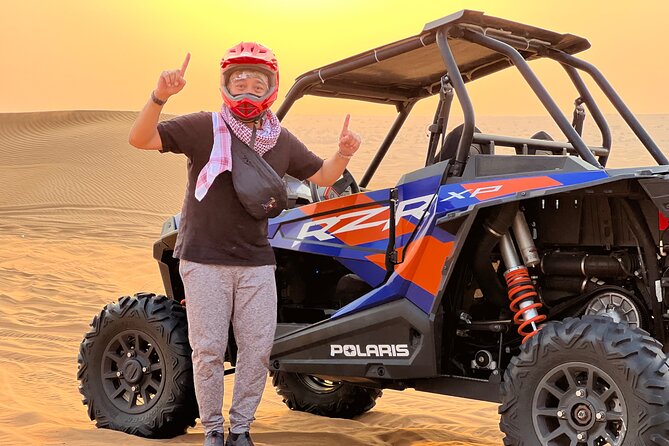 Sunset Safari With BBQ Dune Drive Camel Ride & Dune Buggy Option - Sand-boarding Excitement