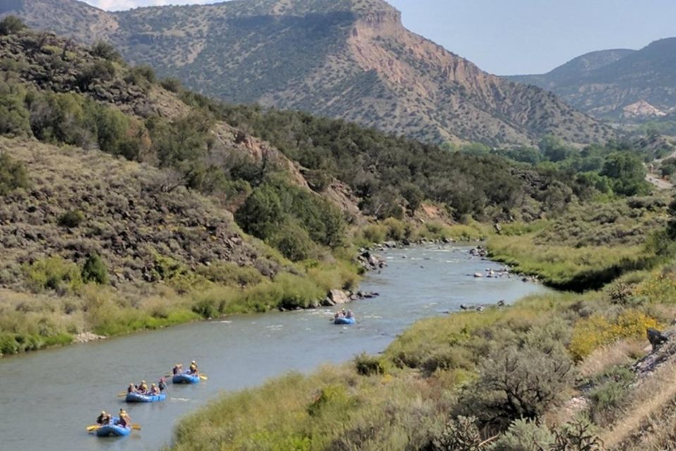 Taos/Santa Fe: Rio Grande Racecourse Whitewater Rafting - Inclusions