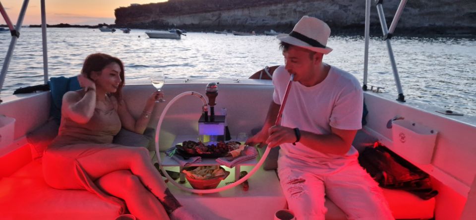 Tenerife South: Romantic Night Cruise - Anchor at La Caleta