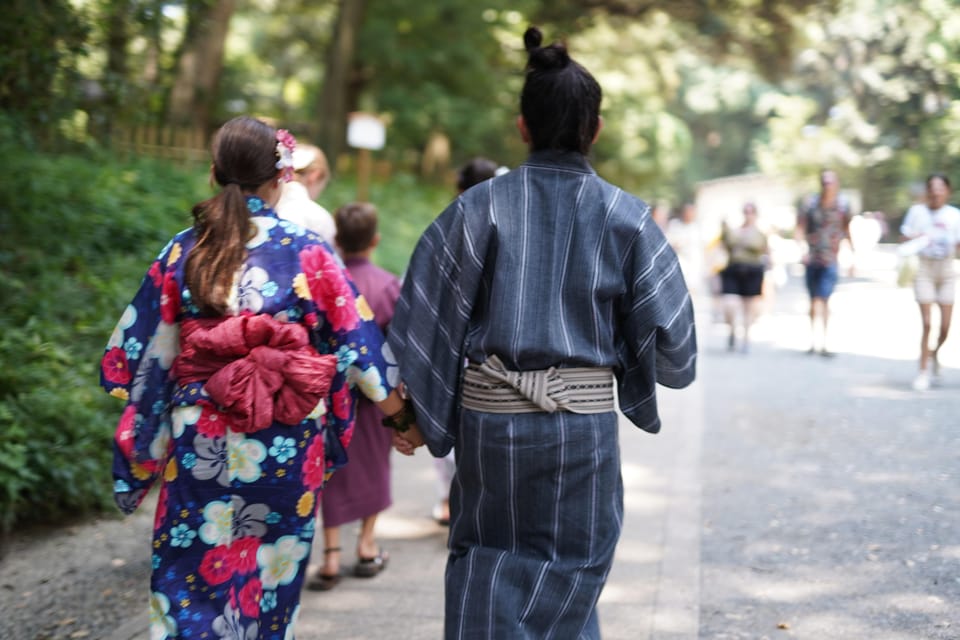 :Tokyo,Shibuya / Meiji Shrine Tour in Kimono. - Tour Itinerary