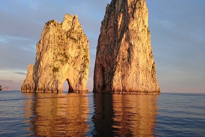 Tour in a Typical Boat of Capri at Sunset (2 Hours) - Included Amenities