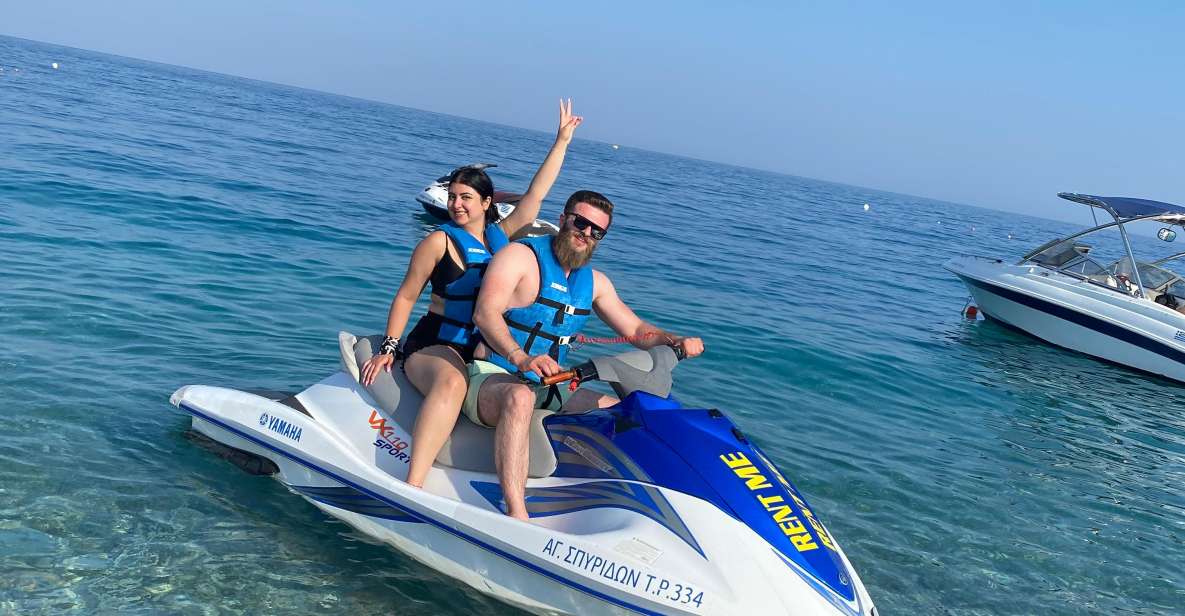 Traganou Beach: Yamaha Jet Ski Rental - Location and Itinerary