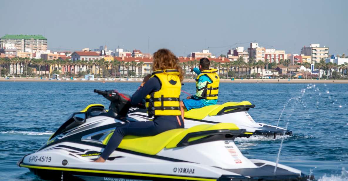 Valencia: Jet Ski Tour With Paddle Surf - Safety and Inclusions