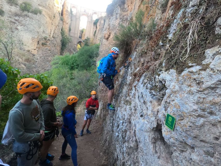 Via Ferrata Tajo De Ronda With Transfer From Costa Del Sol - Itinerary and Transportation