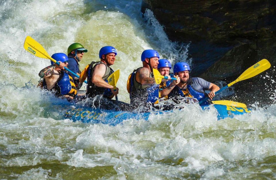 Whitewater Rafting on the Fall Upper Gauley - Saturday - Cascading 14-Foot Waterfall