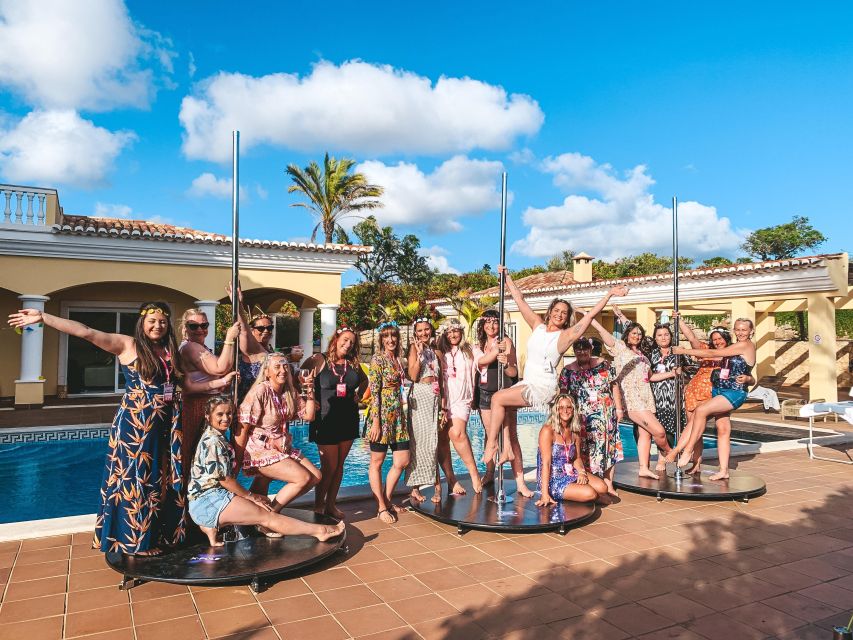 Algarve: Ocean View Pole Dance Experience With Prosecco - Instructor and Equipment