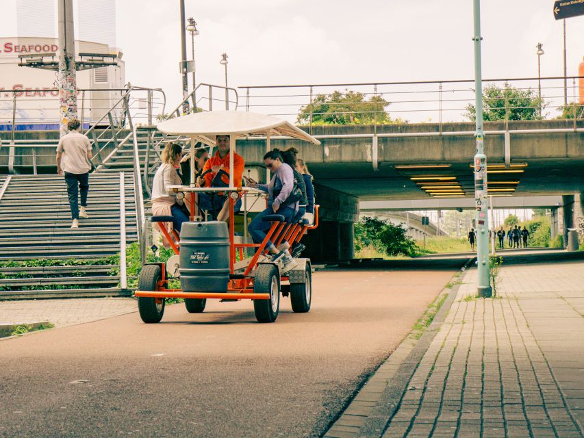 Amsterdam: Dutch Beer Bike Blast Tour With Onboard Bar - Accessibility and Restrictions