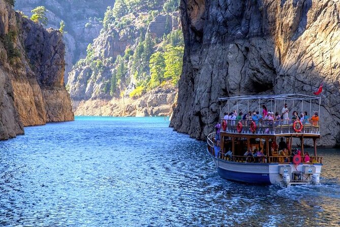 Antalya Green Canyon Boat Trip With Lunch And Drinks - Group Size and Cancellation Policy