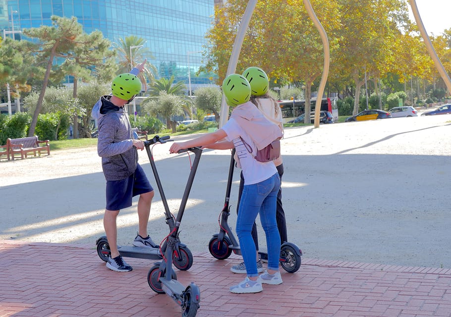 Barcelona: Gaudi Highlights Guided Tour by Electric Scooter - Safety Measures and Inclusions