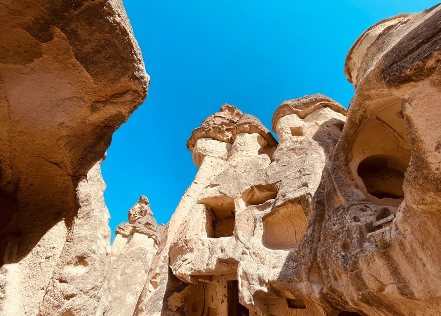 Cappadocia: Göreme, Avanos, and Üçhisar Tour With Lunch - Ascending Uçhisar Castle