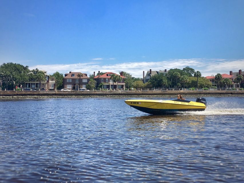 Charleston Harbor 2-Hour Speedboat Adventure - Age and Weight Restrictions