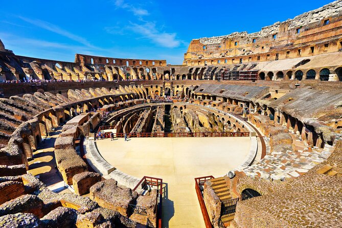 Colosseum Arena Floor Guided Group Tour With Roman Forum and Palatine Hill - Accessibility and Restrictions