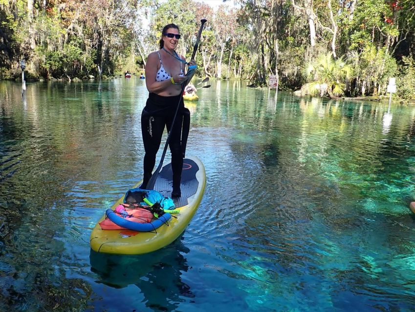 Crystal River: Paddle Board Rental - Equipment and Amenities