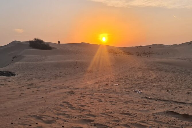 Evening Desert Safari With BBQ Buffet Camel Ride and Arabic Shows - Capturing the Desert Sunset