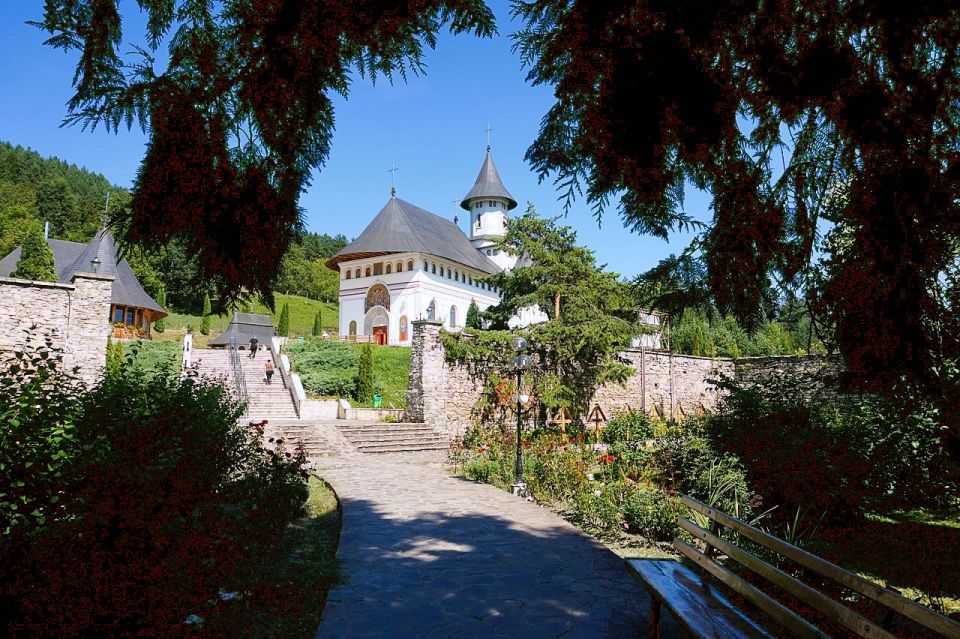 From Bacău: Discover The Dream Landscapes of Eastern Romania - Visiting Pangarati Monastery