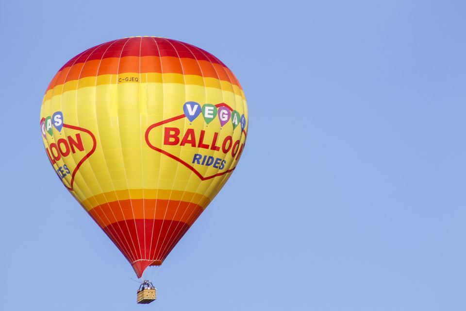 From Las Vegas: Mojave Desert Sunrise Hot Air Balloon Ride - Requirements and Restrictions