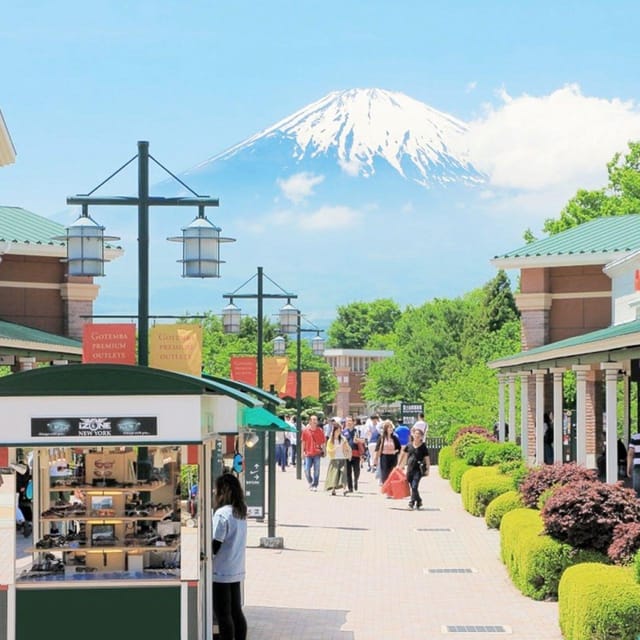 From Tokyo: Mount Fuji, Oshino Hakkai, Outlets 1-Day Tour - Optional Hot Spring Experience