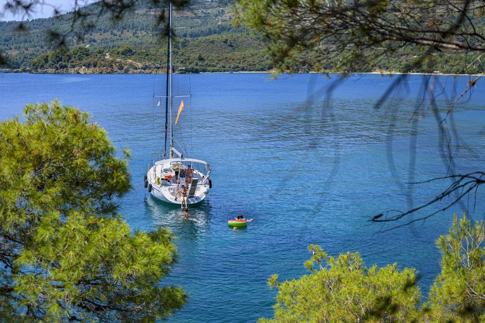 Halkidiki: Private Sailing Yacht Cruise Swim in Blue Waters - Booking Information