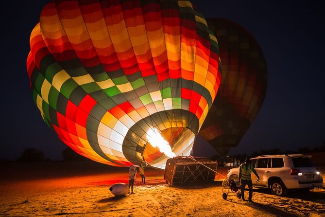 Hot Air Balloon Ride Over Dubai Desert Inlcuding Transfers - Confirmation and Cancellation Policy