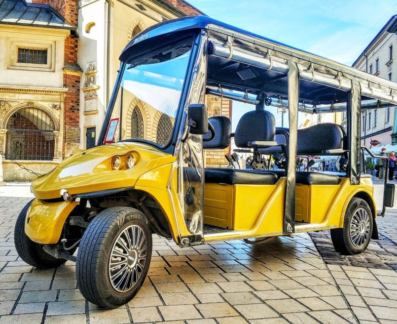 Krakow: Jewish Quarter and Ghetto Sightseeing Golf Cart Tour - Booking and Cancellation