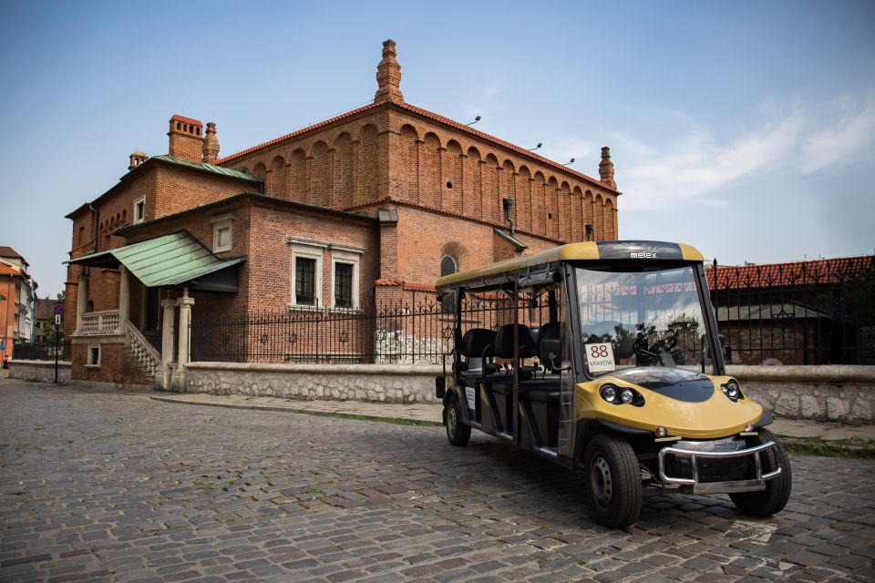 Krakow: Jewish Traces Private Electric Car Tour - Pricing and Availability