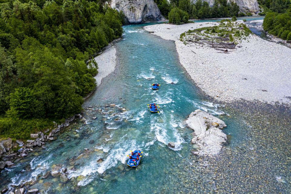 Laax, Flims, Ilanz: Vorderrhein Rafting (Half Day) - Safety and Certification