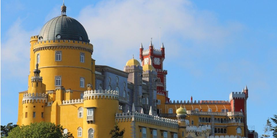 Lisbon: Guided Day Tour of Sintra, Pena, Regaleira & Cascais - Pena Palace Guided Tour