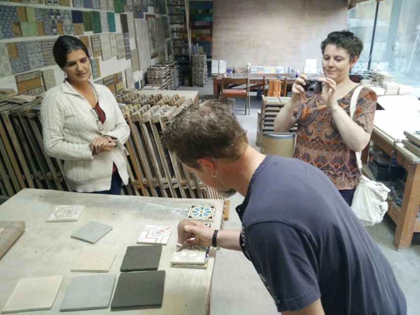 Lisbon Tiles and Tales: Full-Day Tile Workshop and Tour - Tile Painting Experience