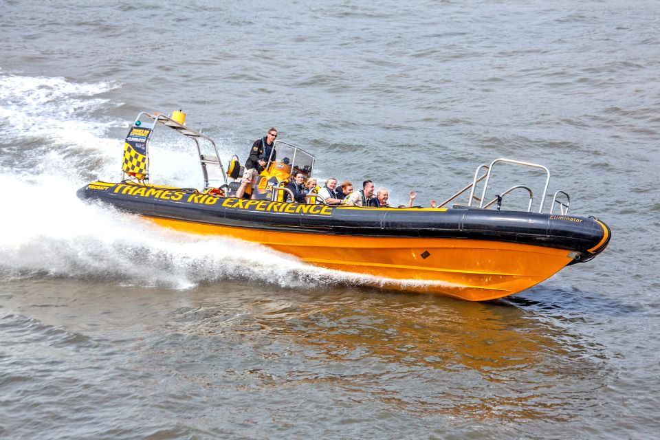 London: 40-Minute Ultimate Tower RIB Blast Speedboat Tour - Inclusions and Restrictions