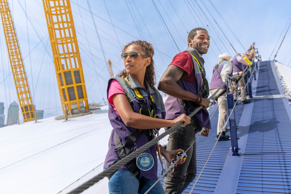 London: O2 Arena Rooftop Climbing Experience - Guided Climbing Experience