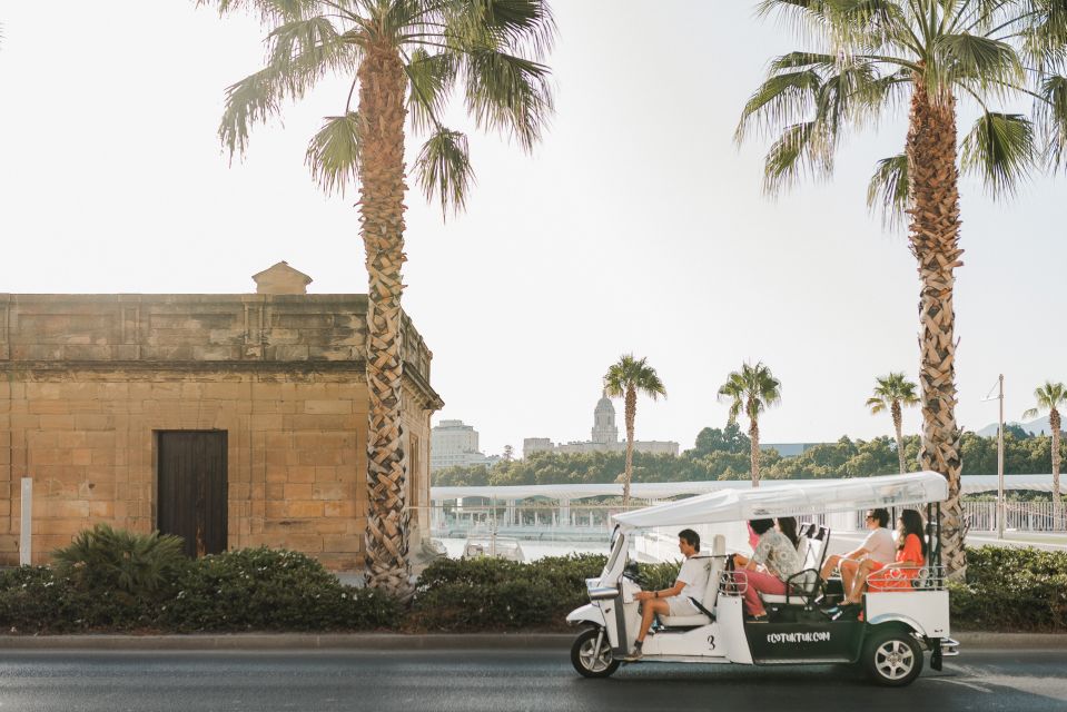 Malaga: Private City Tour by Eco Tuk Tuk - Meeting Point