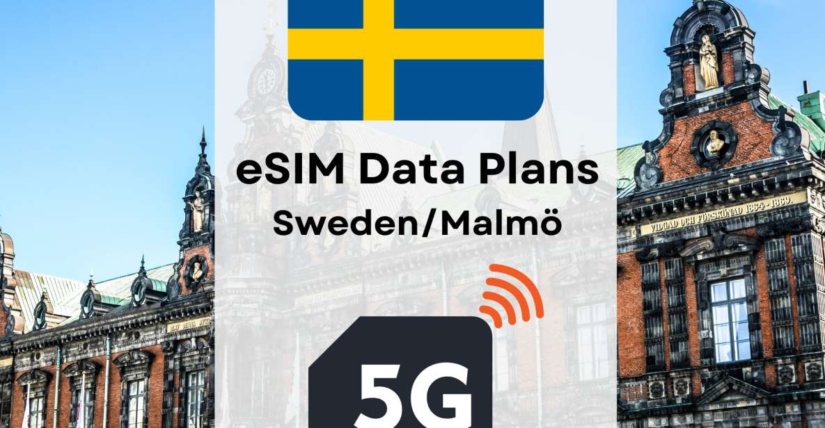 Malmo: Esim Internet Data Plan for Sweden High-Speed 4G/5G - Activation and Compatibility