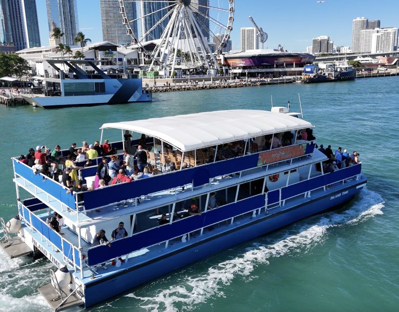 Miami: Iconic Celebrity Mansions and Biscayne Bay Boat Tour - Participant Information