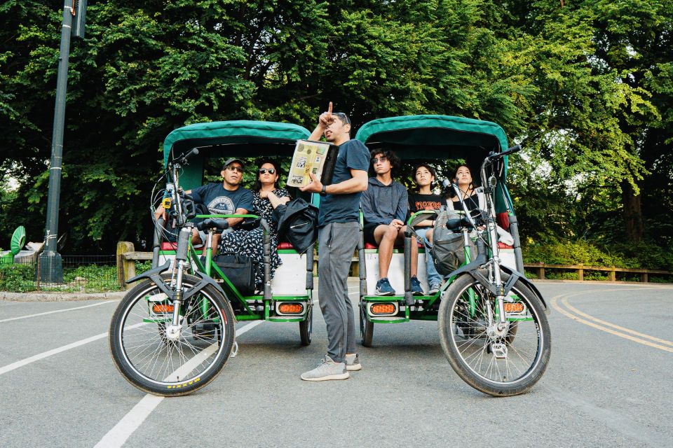 New York City: Private Central Park Pedicab Tour - Language and Group Size