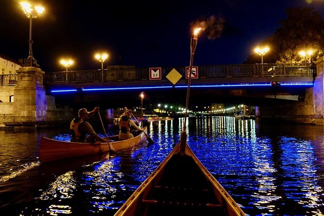 Night Canoe City Tour in Klaipeda - Tour Duration and Group Size