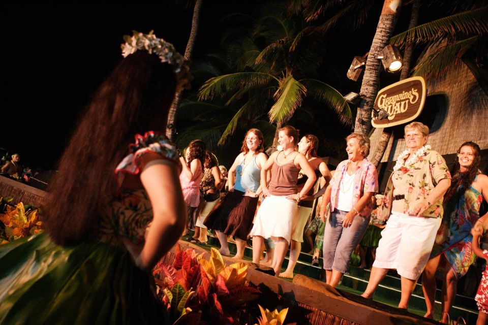 Oahu: Germaines Traditional Luau Show & Buffet Dinner - Alcoholic Drink Tickets and Unlimited Beverages