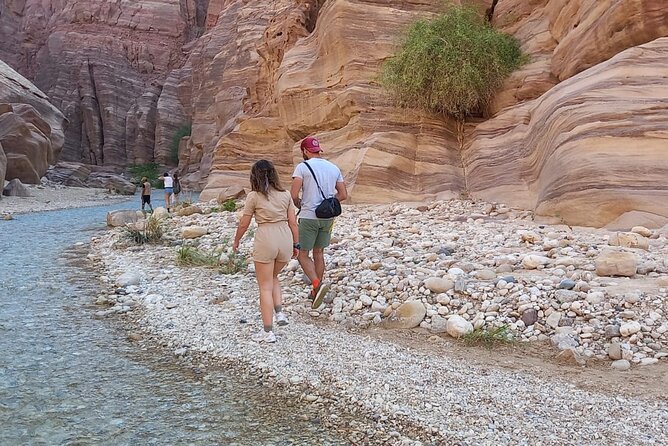 One Day Hiking Wadi Al Hasa Canyon - Relaxing in Natural Pools