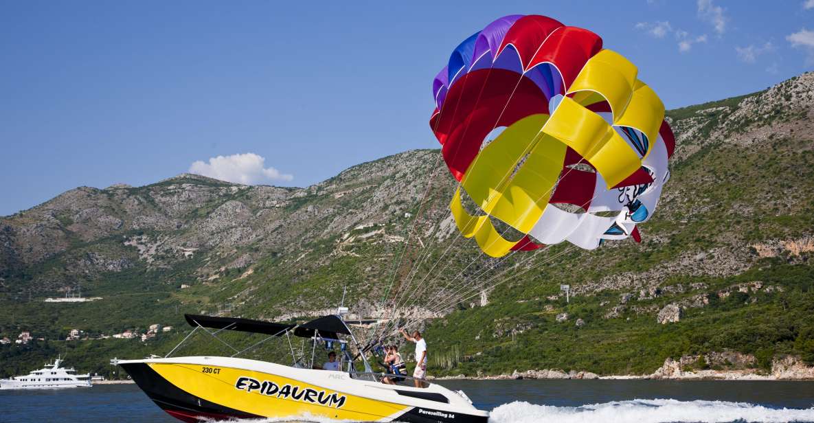 Parasailing in Cavtat - Safety and Participation