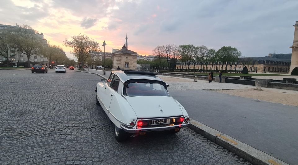 Paris: City Discovery Tour by Vintage Citroën DS Car - Cancellation Policy