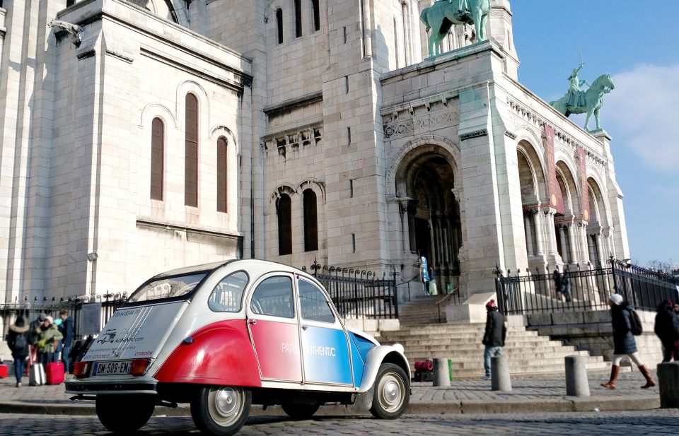 Paris: Classic Sites Tour by Vintage Citroen 2CV - Iconic Landmarks and Sights