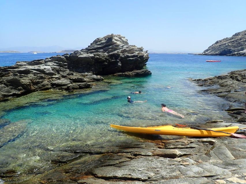 Paros: Sea Kayak Trip With Snorkeling and Snack or Picnic - Activity Options and Stops