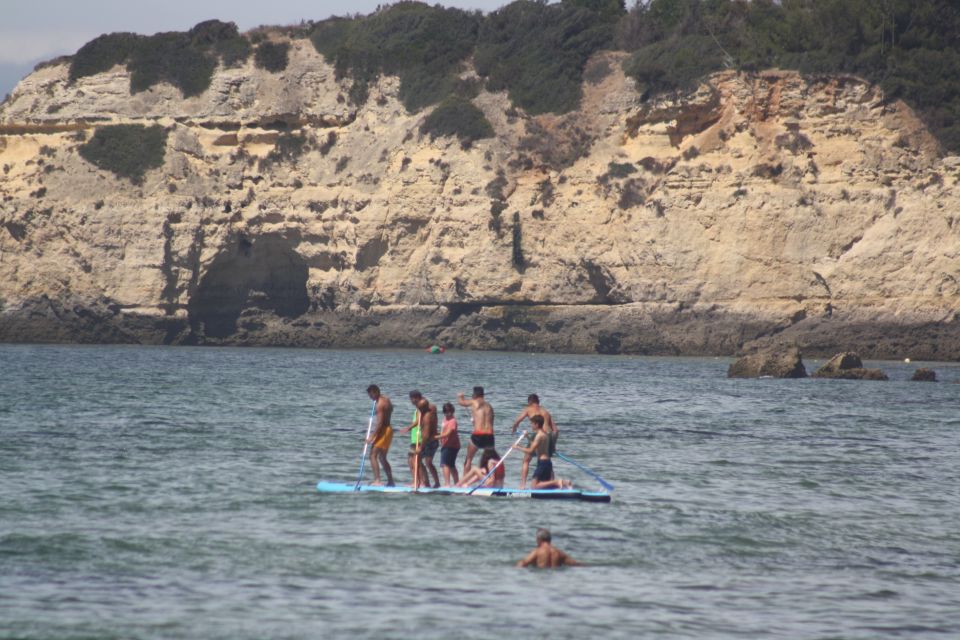 Pêra Assembly: Mega Stand Up Paddle Board Group Experience - Group Capacity and Duration