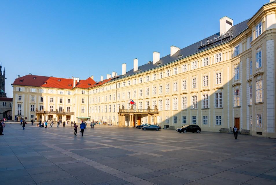 Prague Hradcany Castle, St Vitus Cathedral Tour With Tickets - Transportation and Accessibility