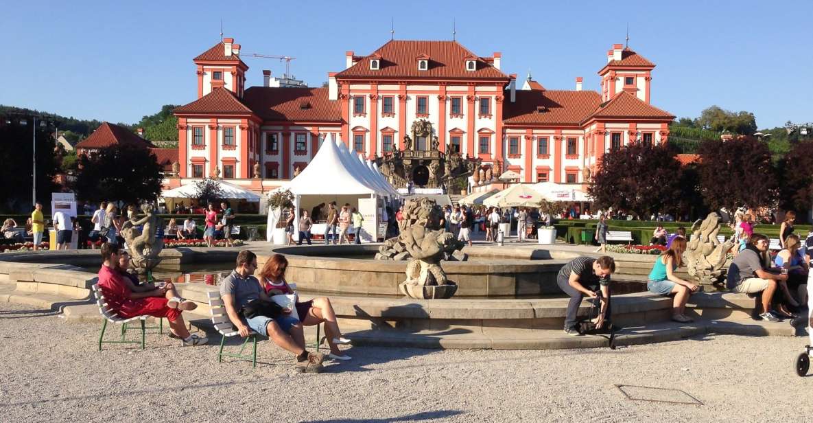 Prague: River & Park Bike Tour to Troja Chateau - Activity Description