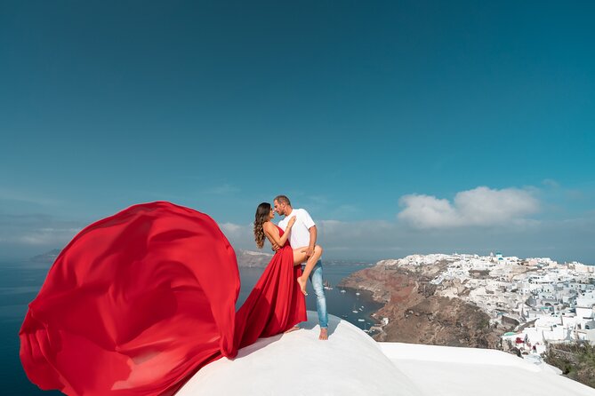 Private Flying Dress Photoshoot in Santorini - Pricing and Inclusions