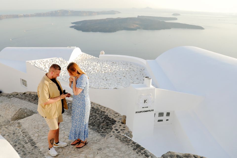 Proposal Photographer in Santorini - Photoshoot Options