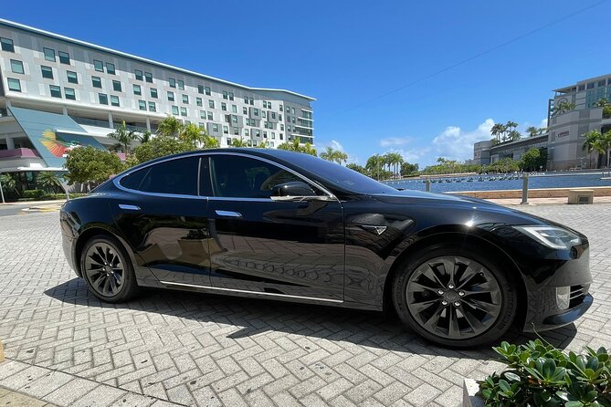 Puerto Rico Island Wide Transfer, Tesla S Lux Sedan, Select Zone - Reservation and Booking Details