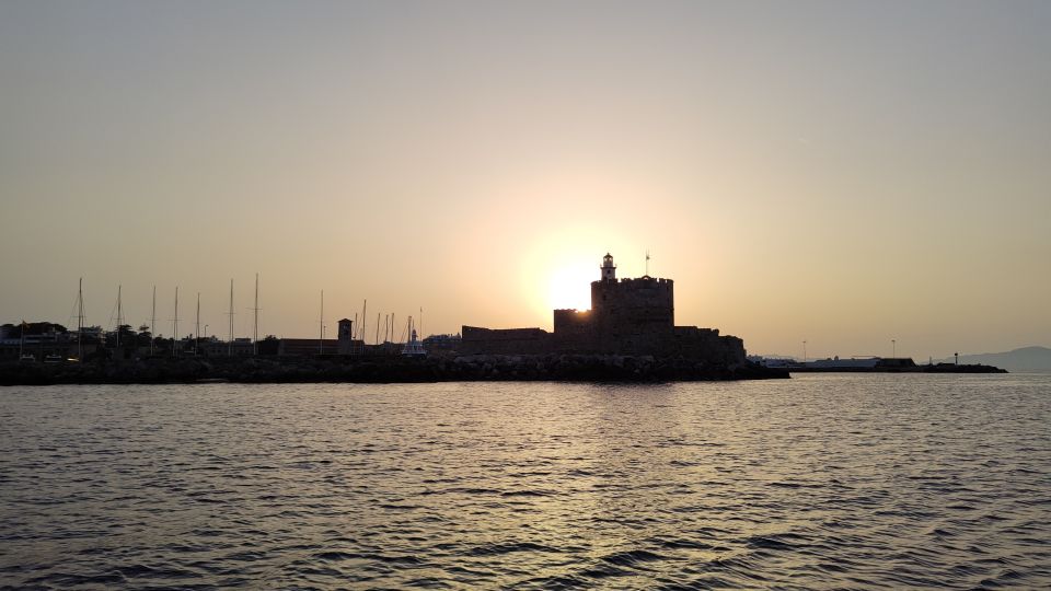 Rhodes Town Private Sunset Cruise - Kallithea Springs Swim