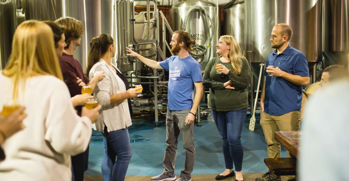 Richmond: Guided Tour of Local Breweries With Tastings - Brewing 101 With Expert Guide